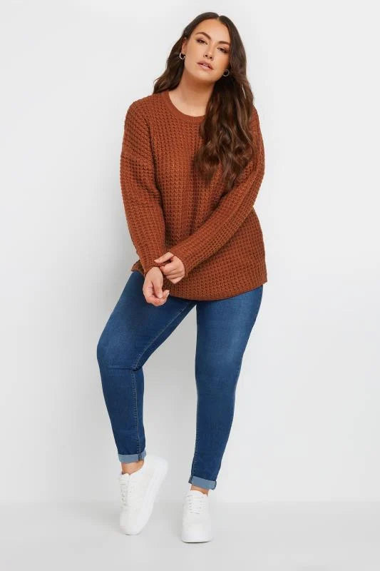 Waffle Knit Jumper