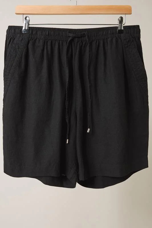 Chartreuse Premium Linen Shorts