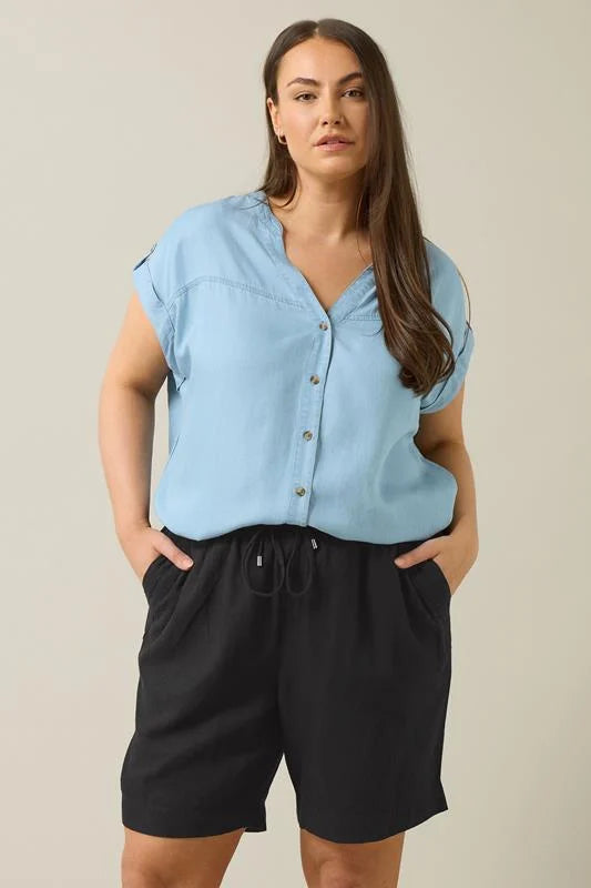 Chartreuse Premium Linen Shorts