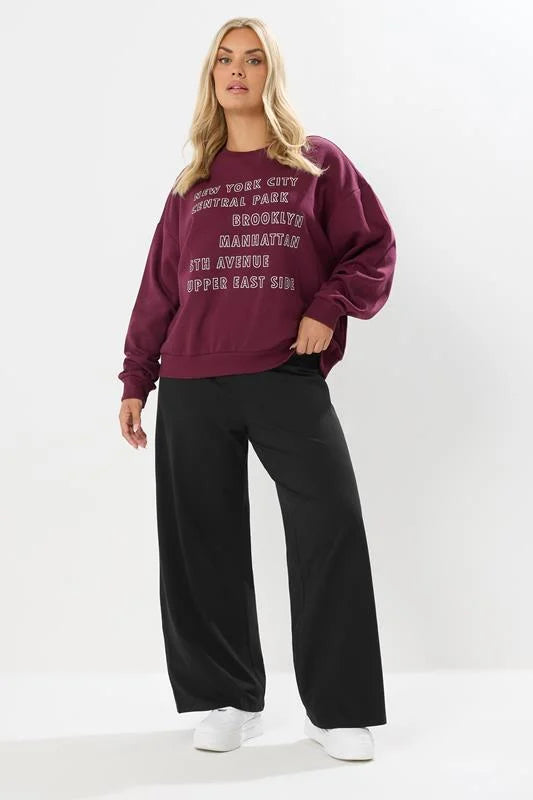 Black Wide Leg Leggings