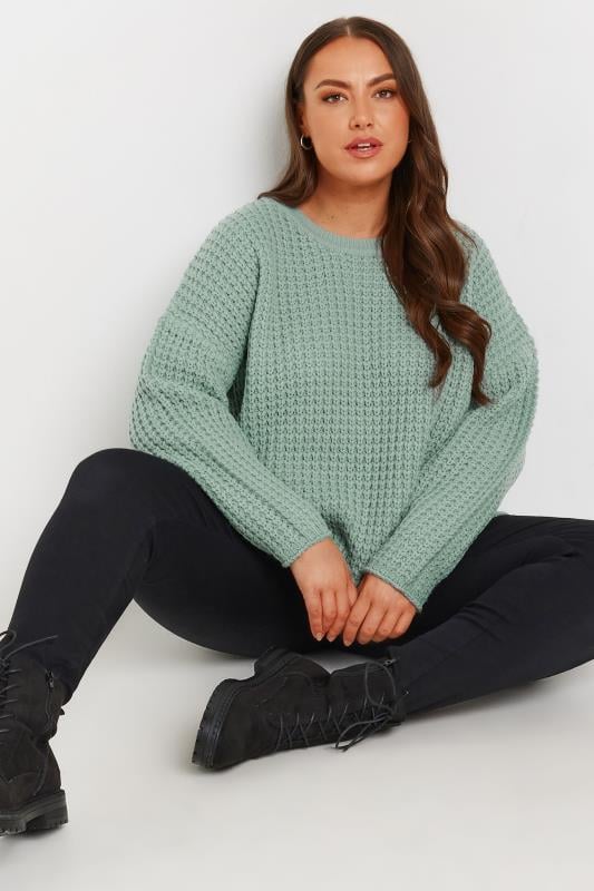 Waffle Knit Jumper