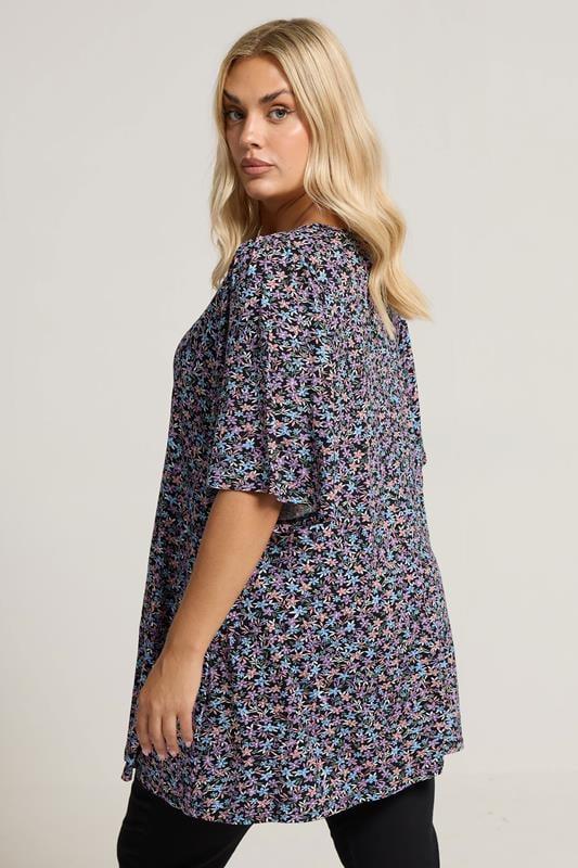 Paisley Print Pleat Front Top