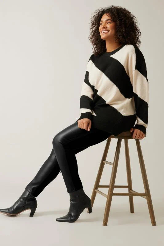 Black Leather Look Leggings