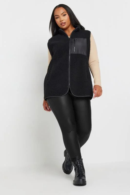 Black Coated Skinny Stretch AVA Jeans