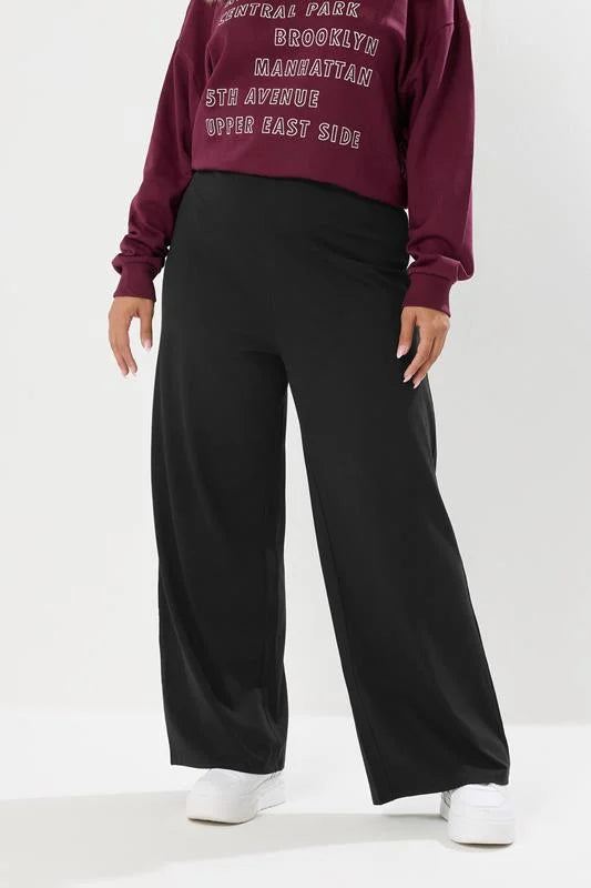 Black Wide Leg Leggings