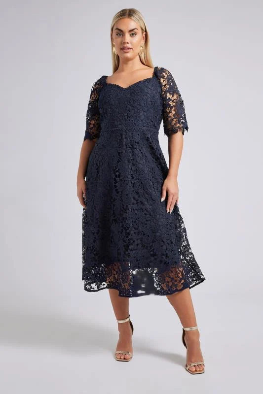 Premium Crochet Lace Dress
