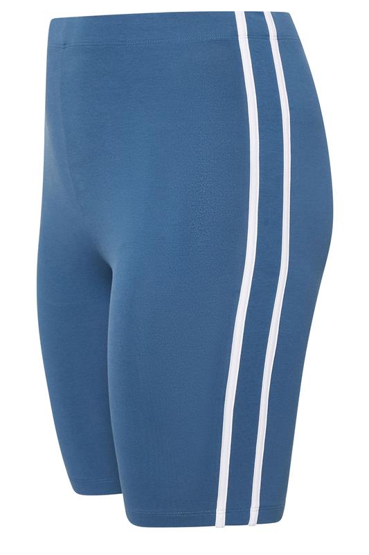 Blue Side Stripe Shorts